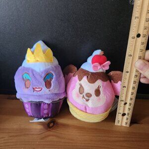 Disney Munchlings 6" - Strawberry Sundae Minnie & Ursula Lavender Ice Cream